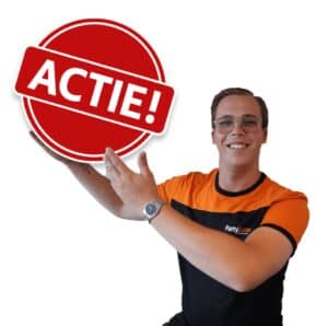 Actie gratis transport in Noord-Holland