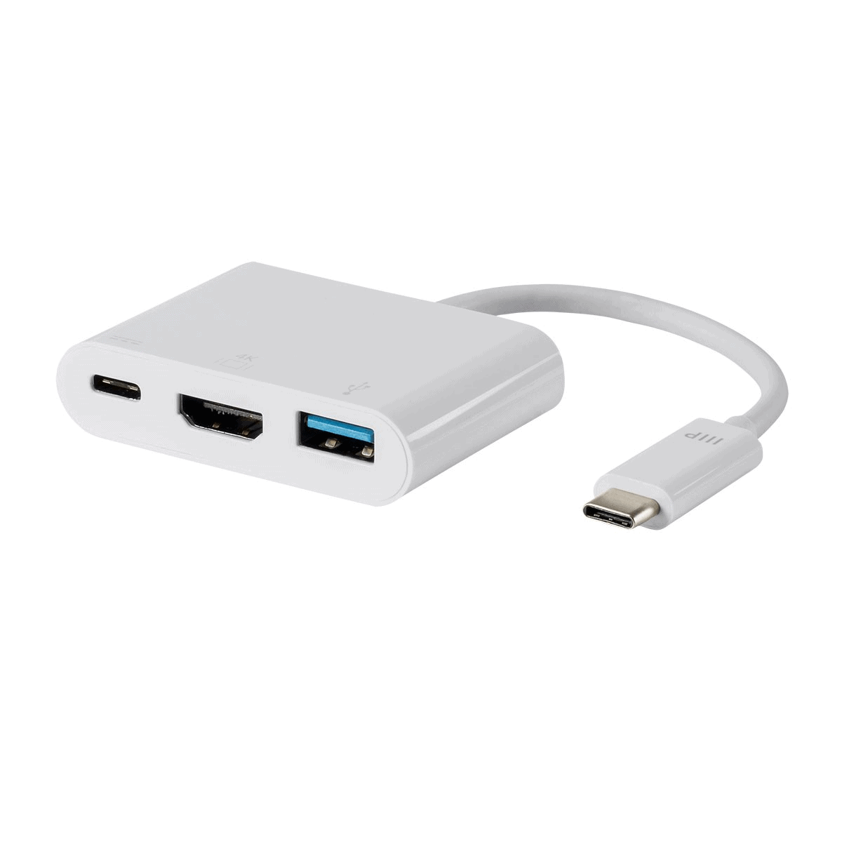 plug lip Prominent Verloopkabel: USB-C > HDMI & USB (MacBook)