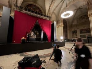 Valdoek huren onthulling Nachtwacht Rijksmuseum