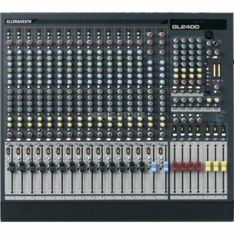 Allen & Heath GL-2400 - 16 kanalen mixer in case