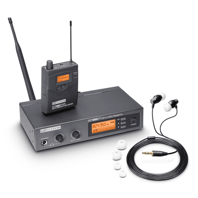 LD-Systems MEI-1000G2 In-ear monitor set in koffer